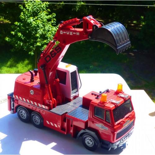 БОЛЬШОЙ ЭКСКАВАТОР - МАШИНА -  германия    - СДЕЛАНО В ГЕРМАНИИ Construction - Dickie Toys