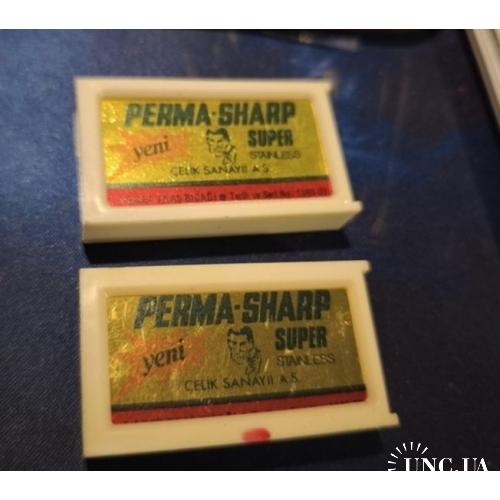 * Бритвенные лезвия perma-sharp * 2 пачки 10 лезвий