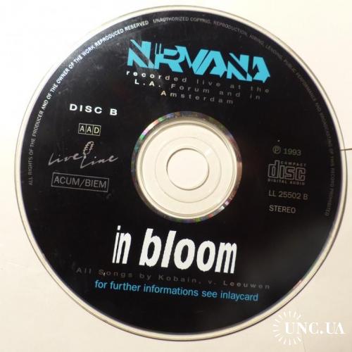  CD - 1993  - Nirvana - In Bloom