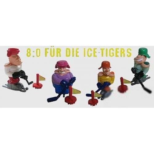 * Ferrero киндер - германия - 8 : 0 Fr die Ice - Tigers- 1999 г 4 шт   хоккеисты - № 19