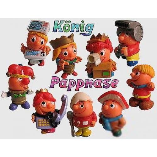 * Ferrero  киндер - германия - Шариковые Konig Pappnase und sein Hofstaat  (1999) -9 шт     №  14