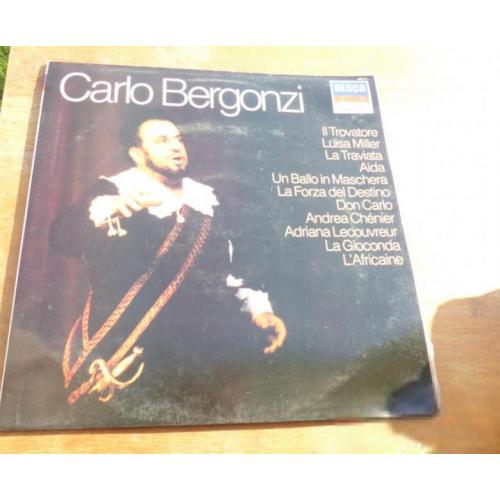 LP  - пластинка -    - germany - decca - Бергонци, Карло  -  Carlo Bergonzi - 1983 -