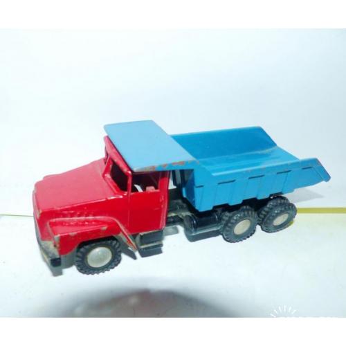 Модель КРАЗ самосвал, СССР, металл, 1:43