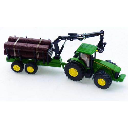 * Модель трактора  siku  Трактор John Deere - джон дир 8430 лесовоз 1968 1976