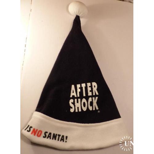 прикол -  шапка  новогодняя - There Is No Santa Claus --  sky
