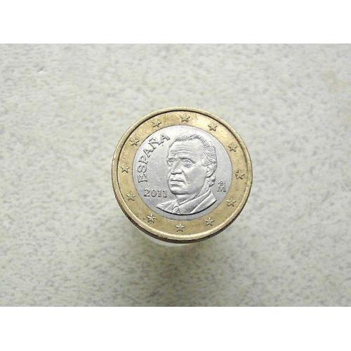 1 евро 2011 рік Іспанія " Хуан Карлос I " (443)
