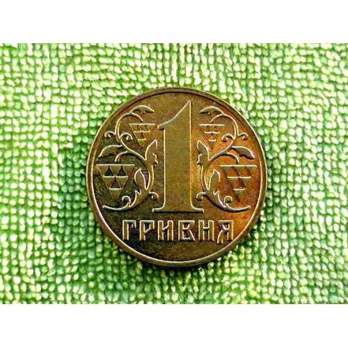  1 гривня 2003 рік Україна 1АД2 " Гарний стан монети, дзеркальне поле аверса та реверса " (436+)