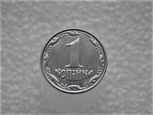1 копейка Украина 2007 год 1ВА (688)
