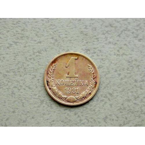  1 копійка СРСР 1981 рік (341а)