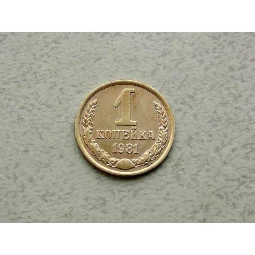  1 копійка СРСР 1981 рік (344а)