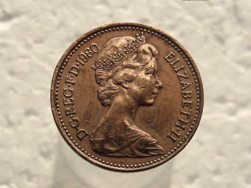 1 пенни Великобритания 1980 год (208)