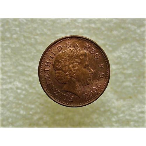 1 пенни Великобритания 2002 год (75)