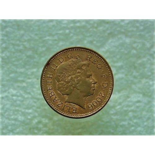 1 пенни Великобритания 2006 год (288+)