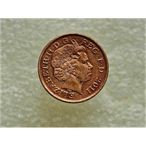 1 пенни Великобритания 2011 год (72)