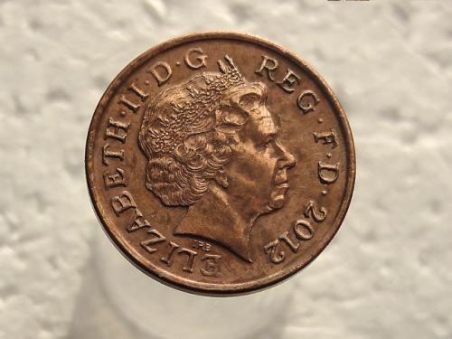 1 пенни Великобритания 2012 год (210)