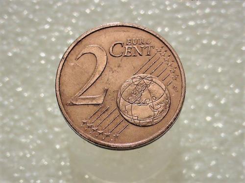 2 цента Франция, Пессак 2000 год (788)