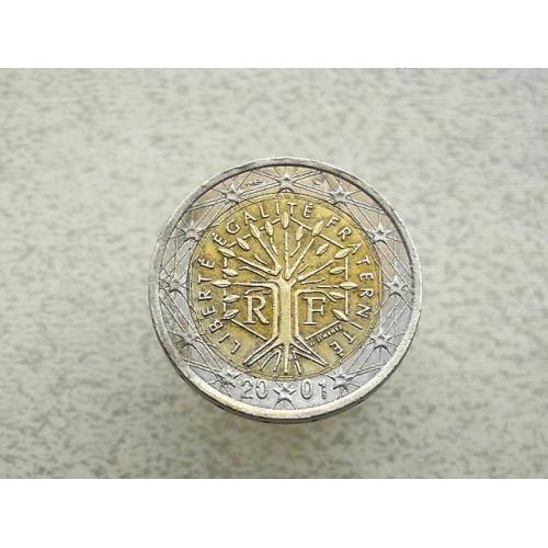  2 евро 2001 рік Франція (731)