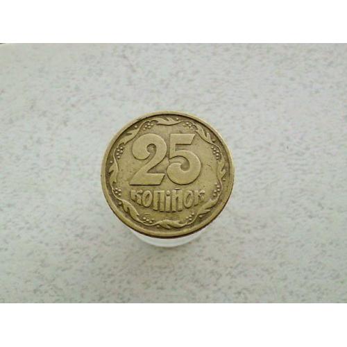  25 копійок 1994 рік Україна 1ББк " Крупний гурт " (382а)