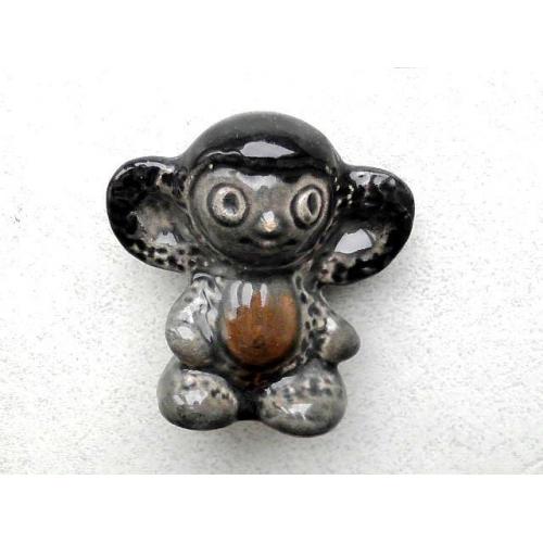  Статуетка Фаянс " Чебурашка " Васильківський майоліковий завод СССР