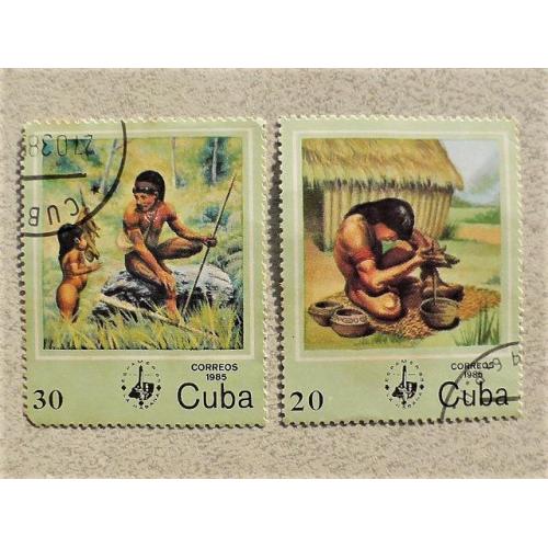  Серія марок Куба 1985 рік