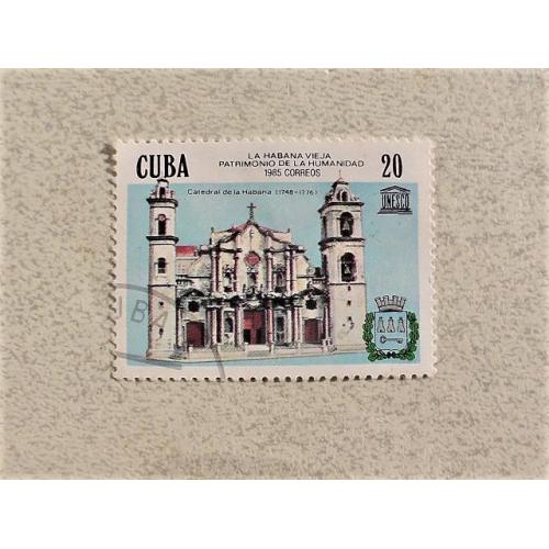  Поштова марка Куба " Архітектура " 1985 рік