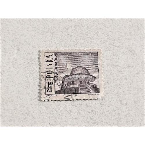 Поштова марка Польща " Космос " 1966 рік 