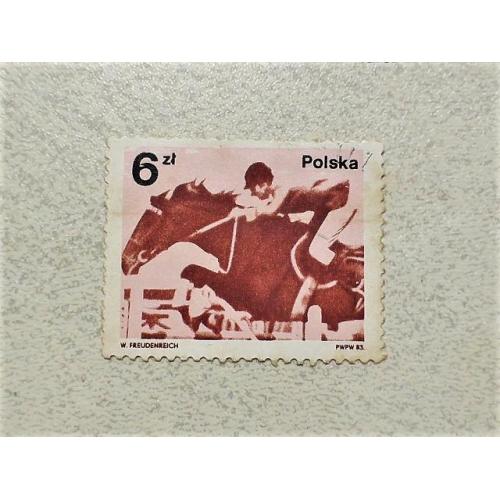 Поштова марка Польща " Спорт " 1983 рік