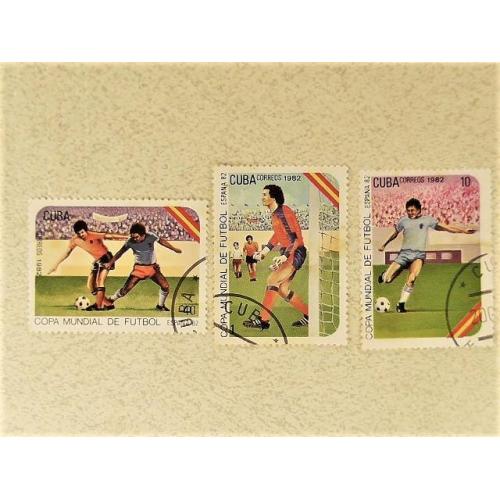 Серія поштових марок Куба " Спорт " 1982 рік