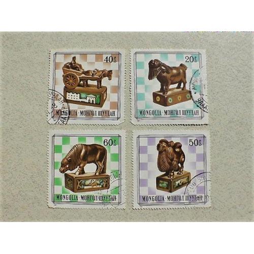  Серія поштових марок Монголія 1981 рік