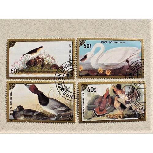  Серія поштових марок Монголія " Флора Фауна " 1986 рік