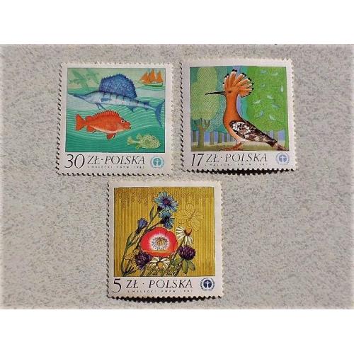  Серія поштових марок Польща 1982 рік