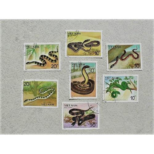 Серія поштових марок В'єтнам " Флора, Фауна " 1988 рік 