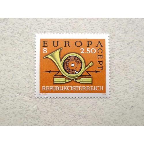  Поштова марка Австрія " Європа СЕРТ " 1973 рік **