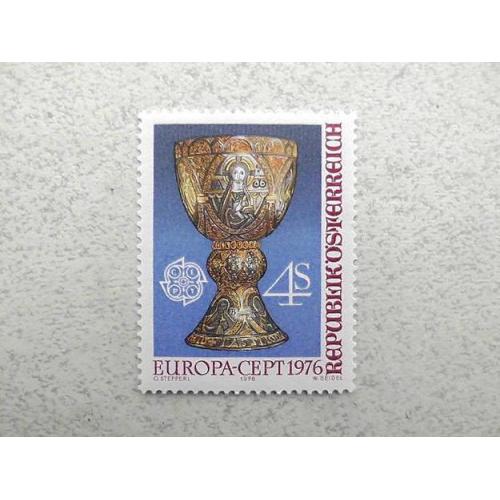  Поштова марка Австрія " Європа СЕРТ " 1976 рік **
