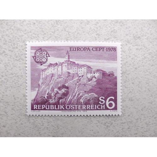  Поштова марка Австрія " Європа СЕРТ " 1978 рік **