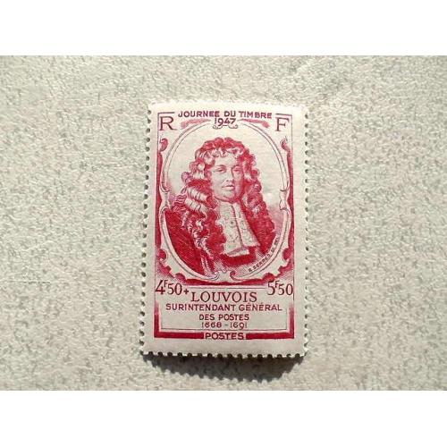  Поштова марка Франція 1947 рік **