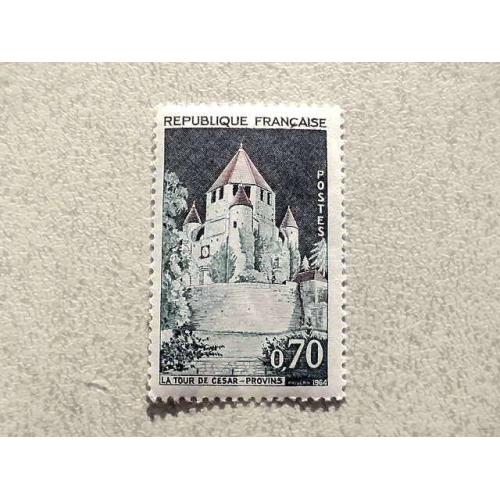  Поштова марка Франція 1964 рік **