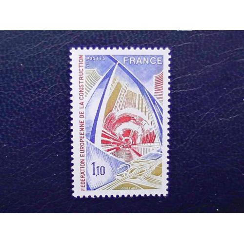  Поштова марка Франція " Архітектура " 1977 рік **