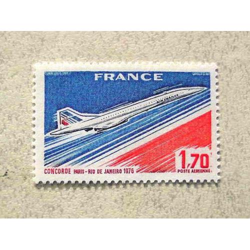  Поштова марка Франція " Авіація " 1976 рік **