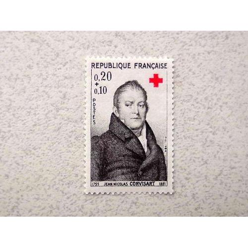  Поштова марка Франція " Червоний хрест " 1964 рік **
