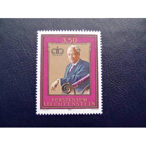  Поштова марка Ліхтенштейн " Князь Франц Іосіф II " 1986 рік **