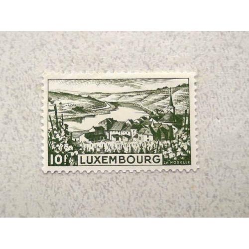  Поштова марка Люксембург 1948 рік **