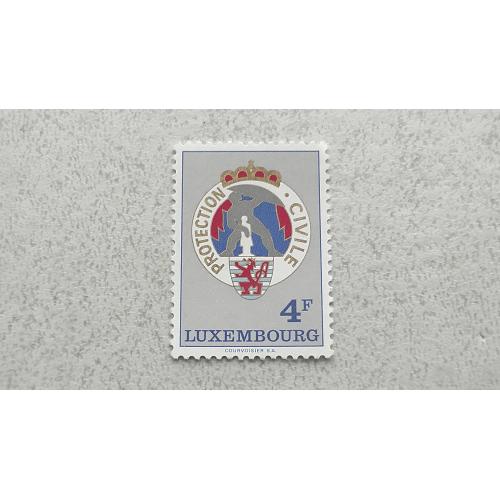  Поштова марка Люксембург " Геральдика " 1975 рік **