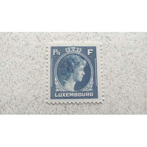  Поштова марка Люксембург " Стандартний випуск. Герцогиня Шарлотта " 1944 рік **