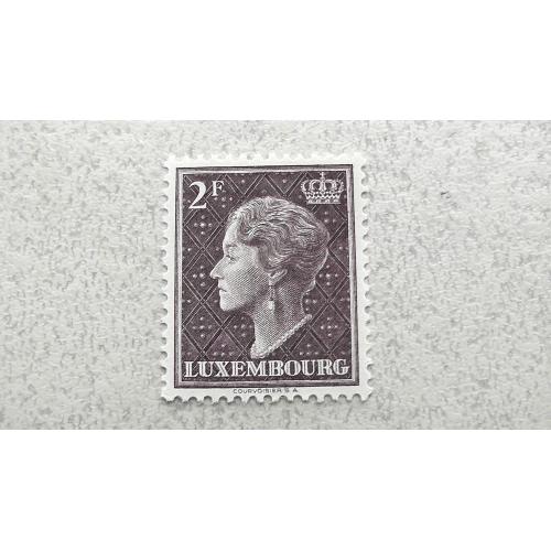  Поштова марка Люксембург " Стандартний випуск. Герцогиня Шарлотта " 1948 рік **