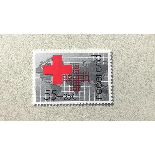  Поштова марка Нідерланди " Червоний Хрест " 1978 рік **