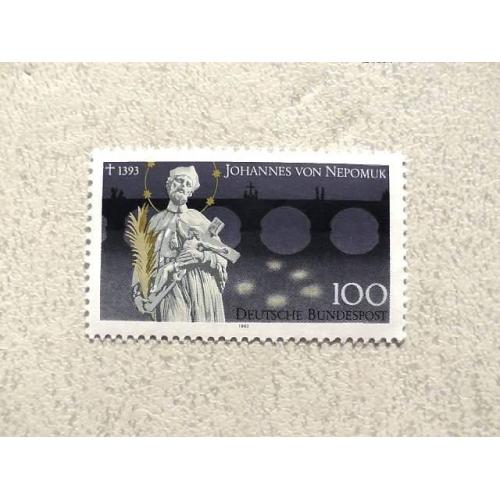  Поштова марка Німеччина 1993 рік **