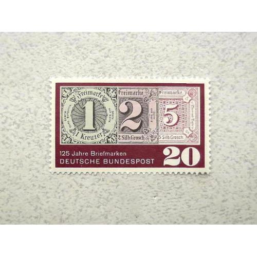  Поштова марка Німеччина ФРН 1965 рік **