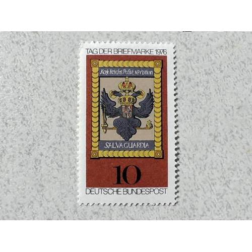  Поштова марка Німеччина ФРН " Геральдіка " 1976 рік **