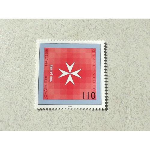  Поштова марка Німеччина ФРН " Мальтійський Орден " 1999 рік **